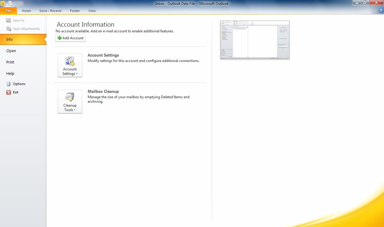 Microsoft Outlook 2010